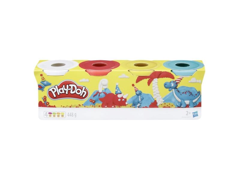 Play-Doh Knetmasse 4er-Pack Grundfarben Der bewährte Knet-Klassiker mit 4 Grundfarben