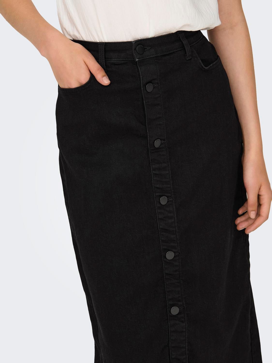 JDYLONDON Jeansrock Black Denim