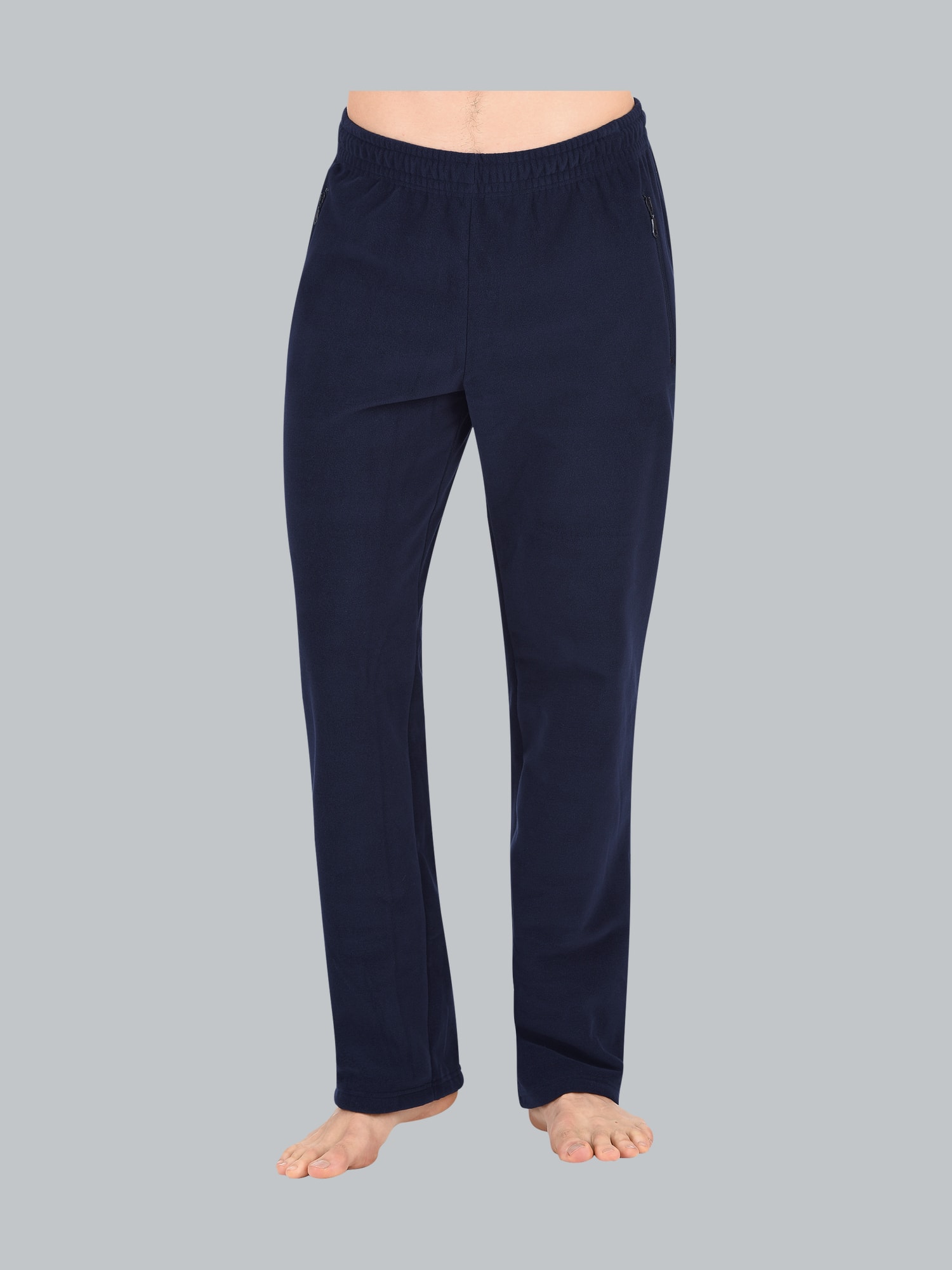 Fleece Freizeithose Navy