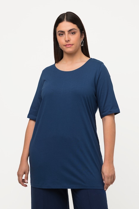 T-Shirt, gekreuzte Rückenbänder, Rundhals, Halbarm