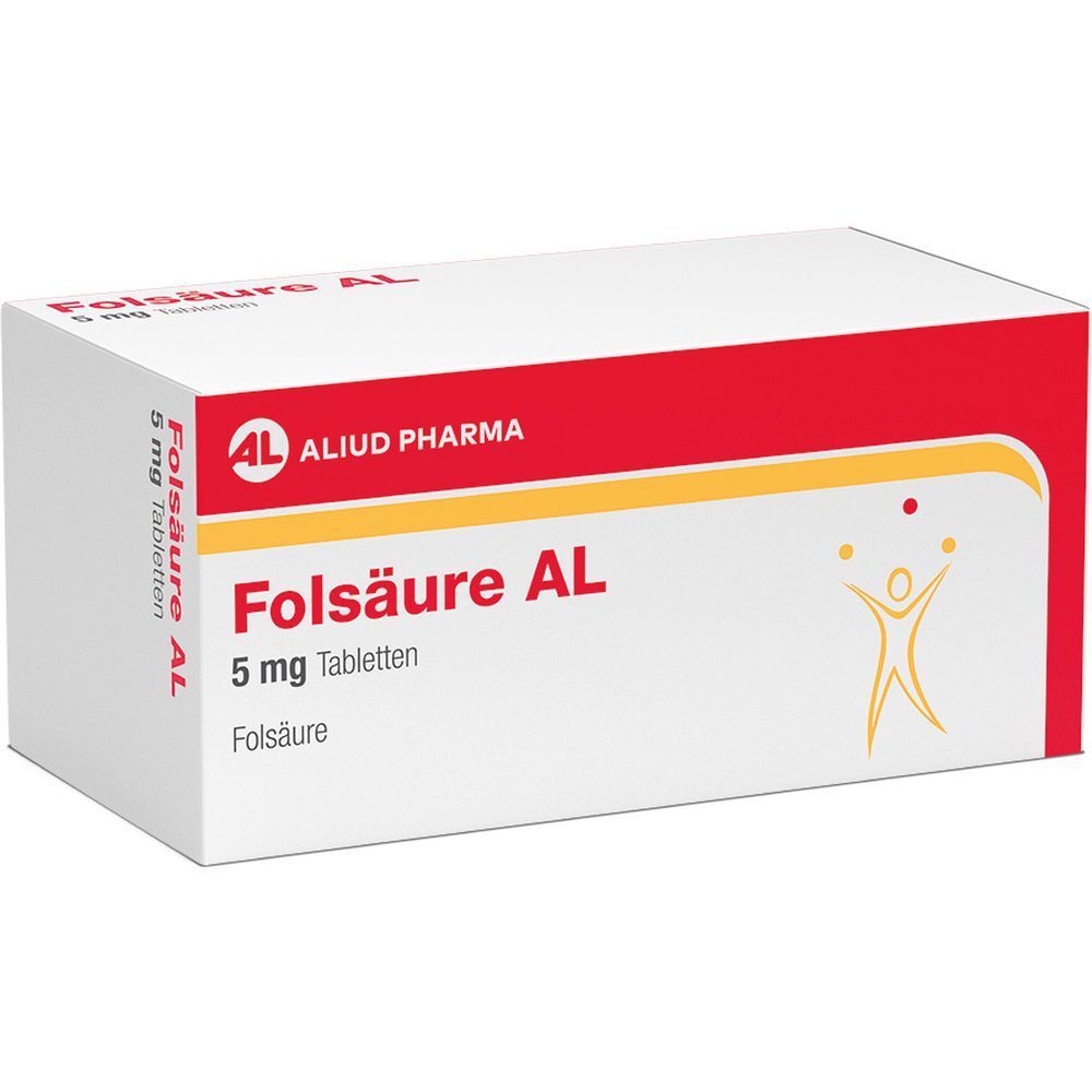 Folsäure AL 5 mg Tabletten bei Folsäuremangel