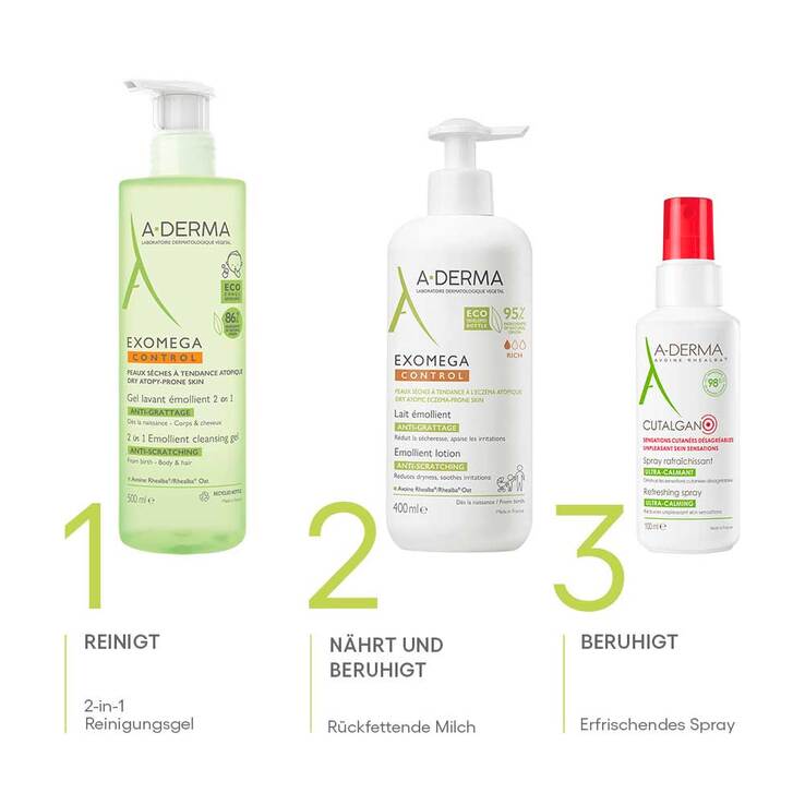 A-Derma Cutalgan erfrischendes Spray, 100 ml