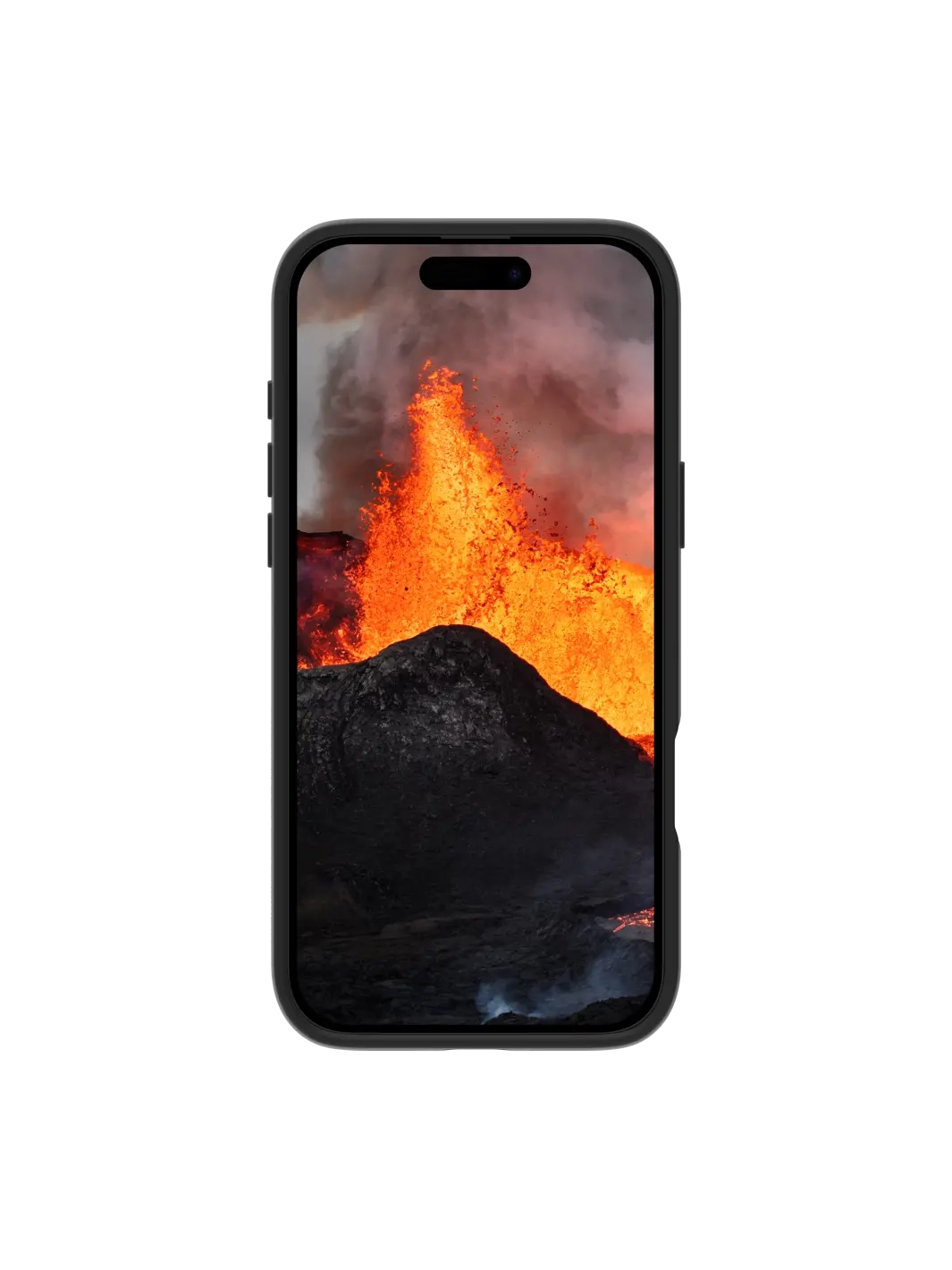 iPhone 17 Pro Max Hardcase Hülle Clear Case Iceland Ultra D3O MagSafe Recycled (IU69CL006707) - Schwarz