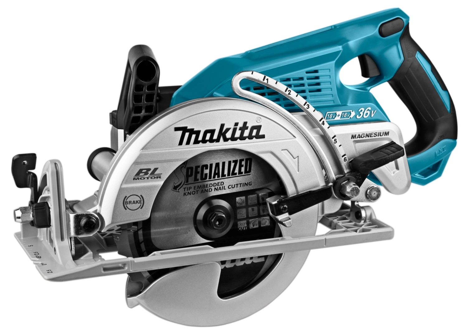 Makita DRS780Z 2x18V Li-Ion accu Cirkelzaag body - 185mm