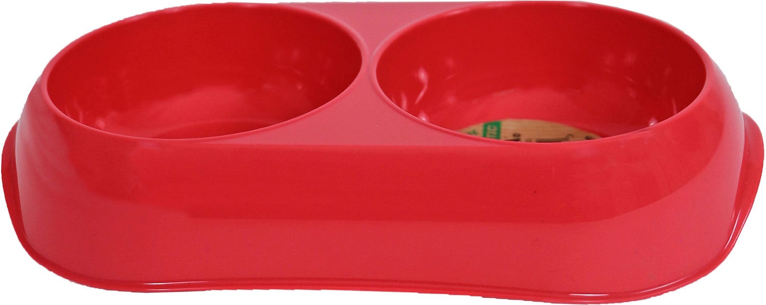 Moderna kattenvoerbak en drinkbak Gusto rood XS 23 x 12,9 x 4,1 cm 2x200 ml