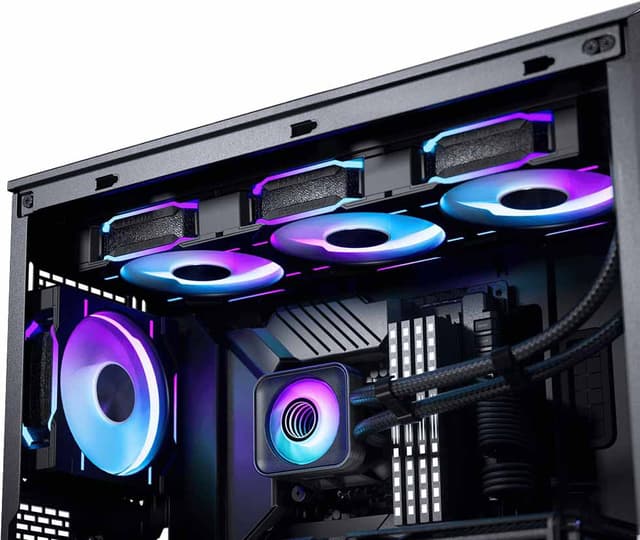 Phanteks Glacier One 360D30 AIO-vandkøler til CPU (sort)