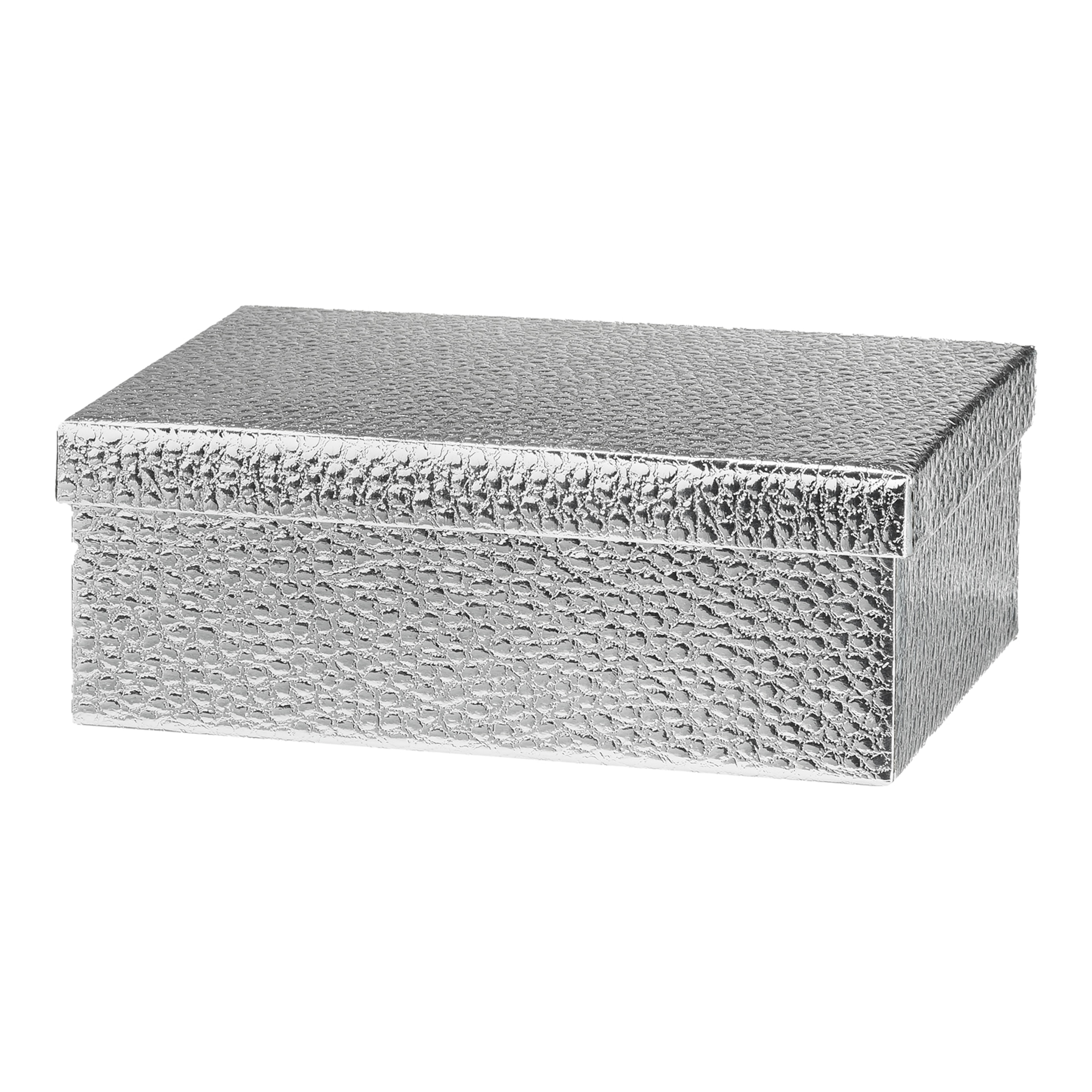 silber, B 22 x H 8 x T 16 cm