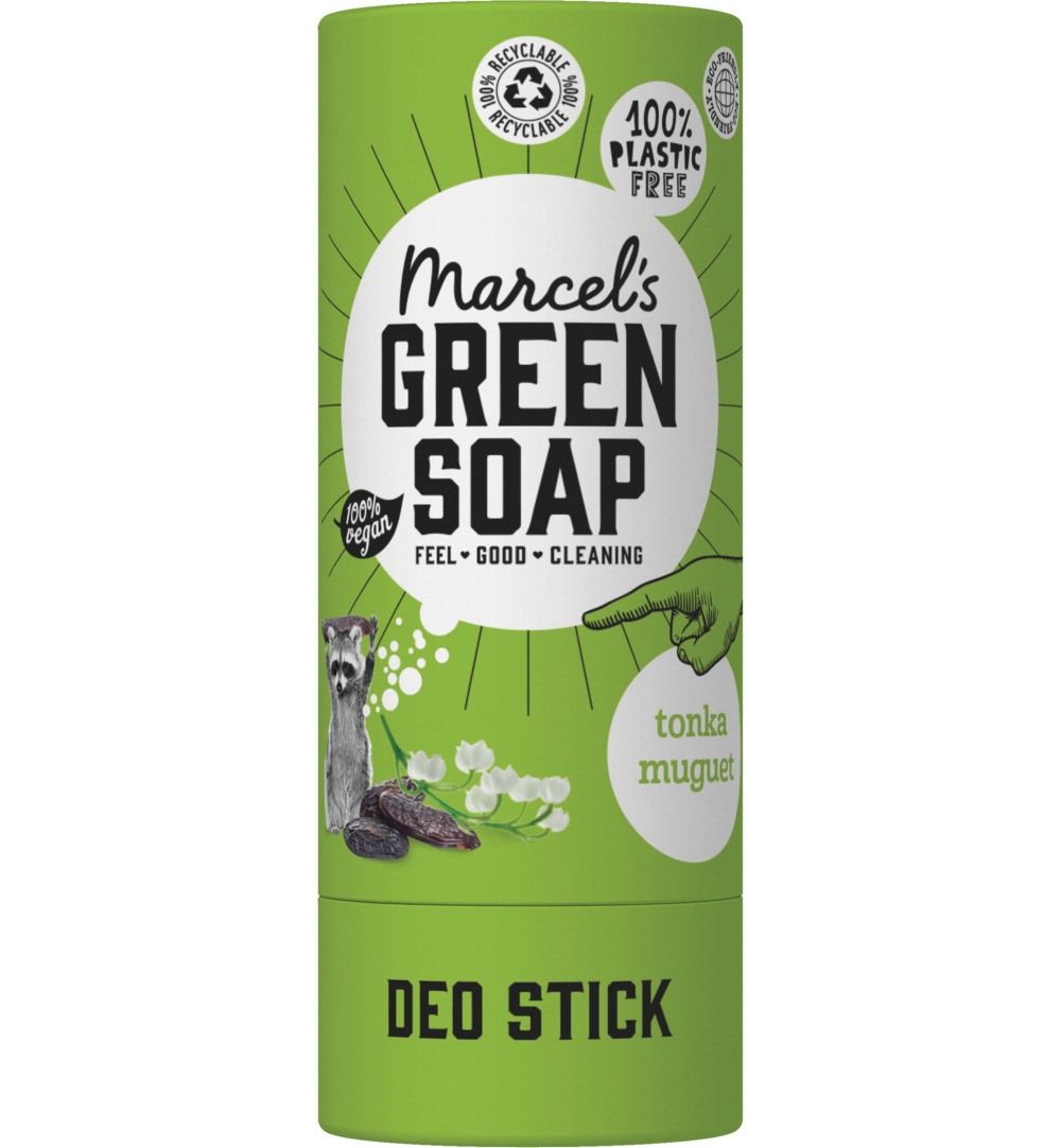 Marcel’s Green Soap Deodorant stick tonka & muguet (40 gr)
