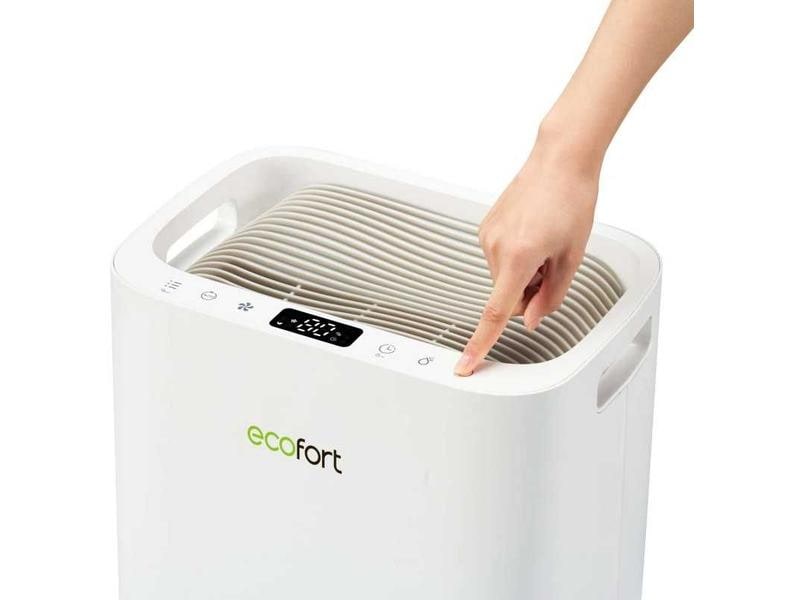 Ecofort Entfeuchter ecoQ DryAir 20L Energy Saver 50 m² Luftentfeuchter mit grosser Leistung und geringem Energieverbrauch