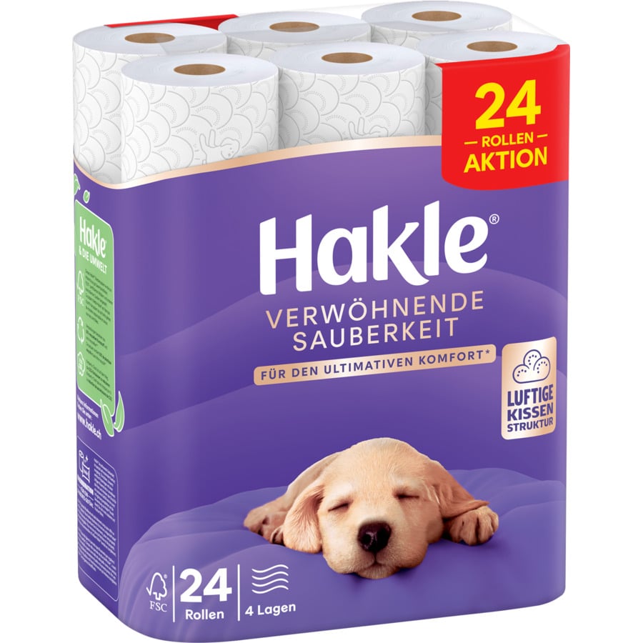 Zewa Toilettenpapier Samtig 3-lagig 8 Rollen