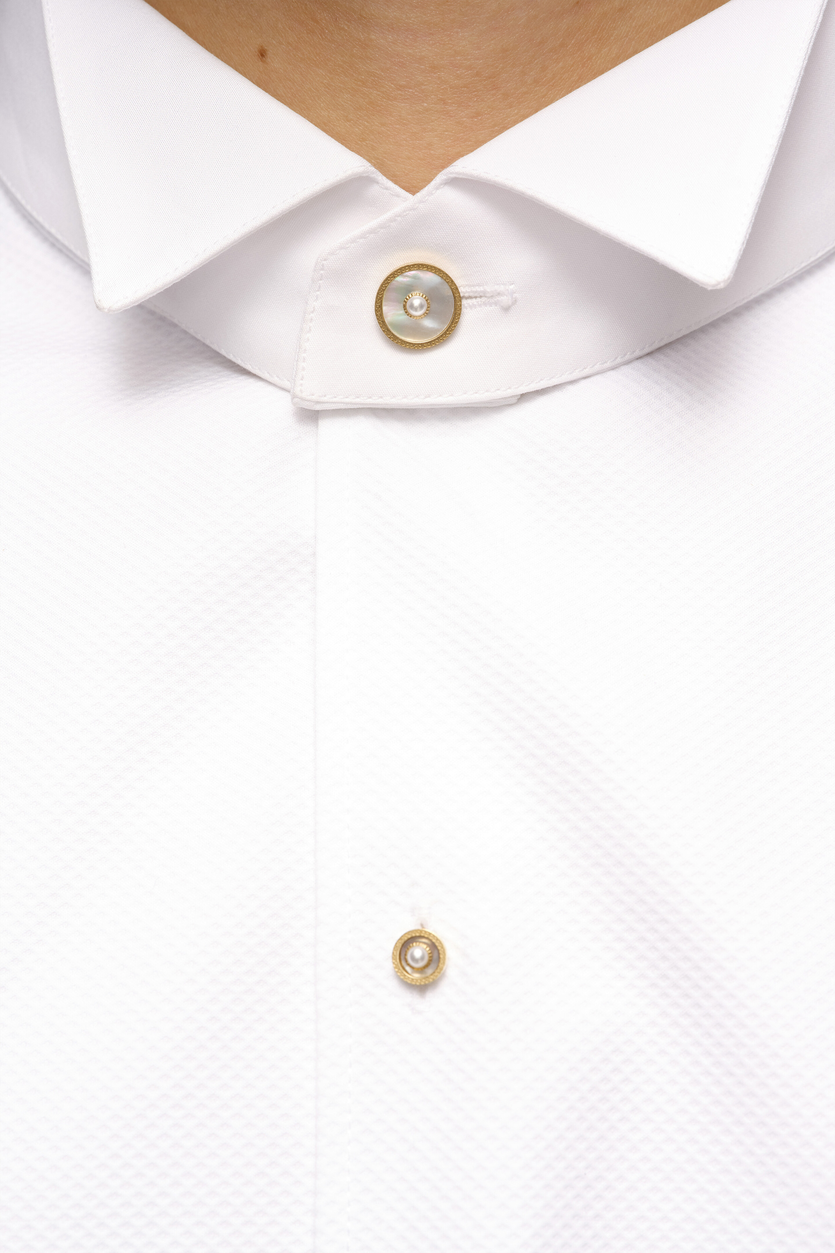 Chemise en popeline de coton