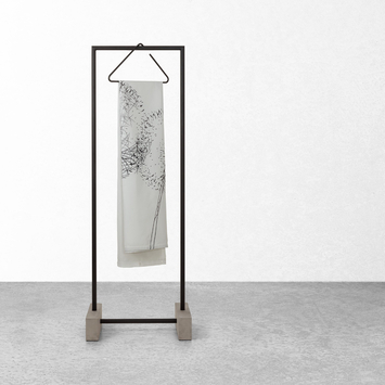 Sealskin douchegordijn flow 180x200cm zwart/wit