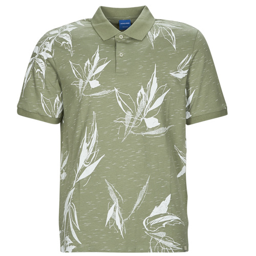 Jack & Jones - JORCRAYON AOP POLO SS - Kaki
