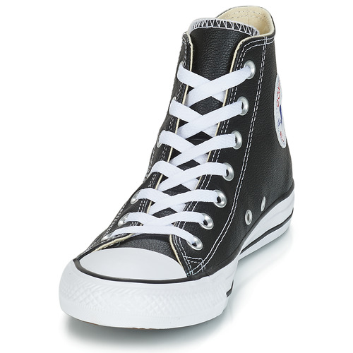 Converse - CHUCK TAYLOR ALL STAR LEATHER HI - Noir