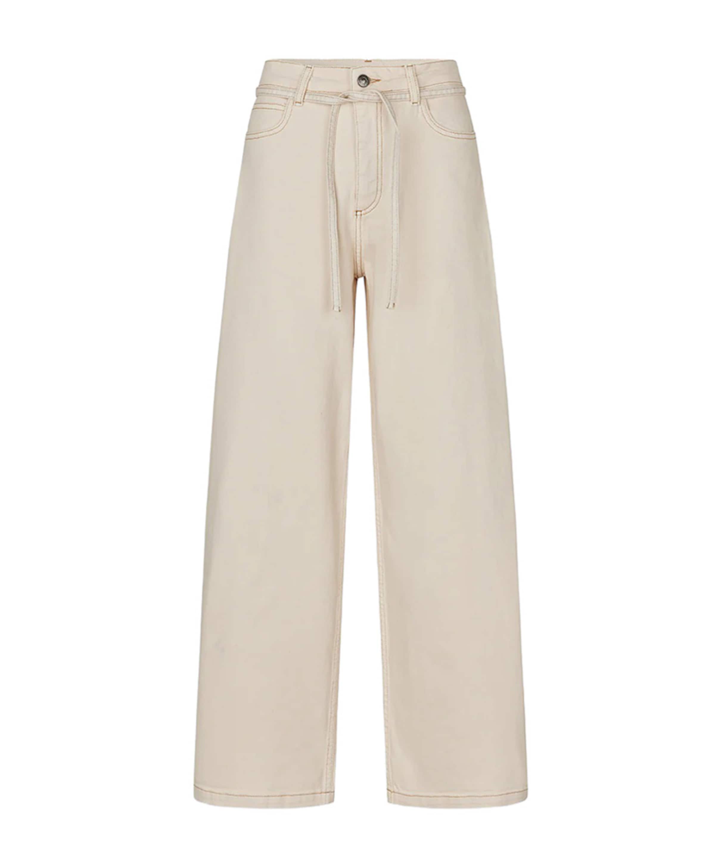 Modström Isoldemd solid dames jeans beige