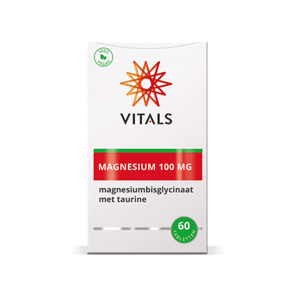 Vitals Magnesium 100mg 60 tabletten