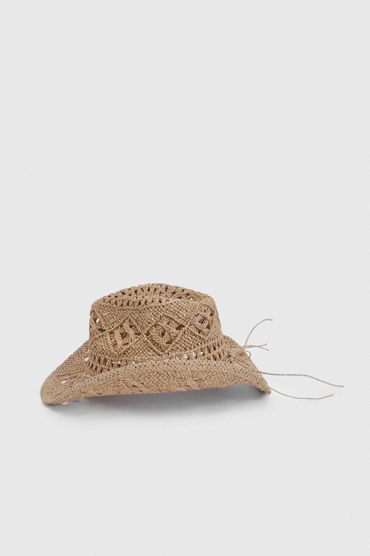 boohoo Chapeau de cowboy western en paille