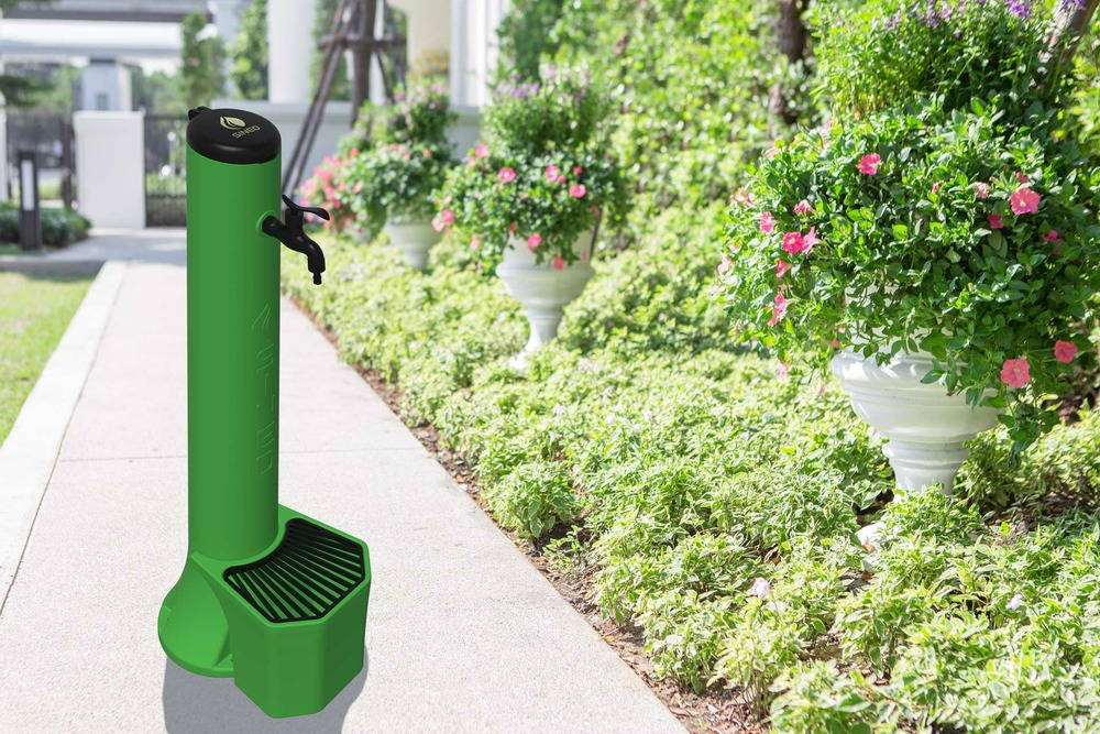 Kit fontaine verte avec seau sined kit triton fountain verte