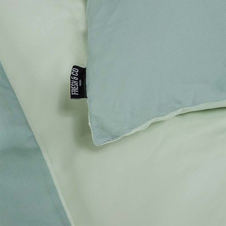Dekbedovertrek Hotel Two Tone - Mint