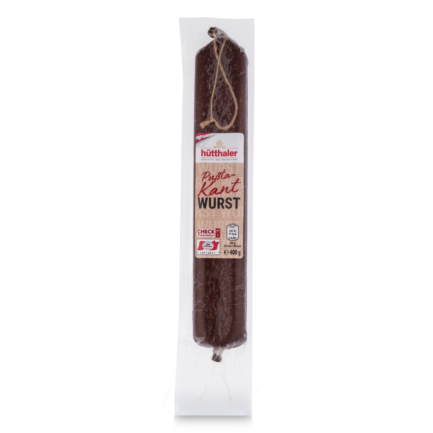 HÜTTHALER Kantwurst, Puszta 400 g