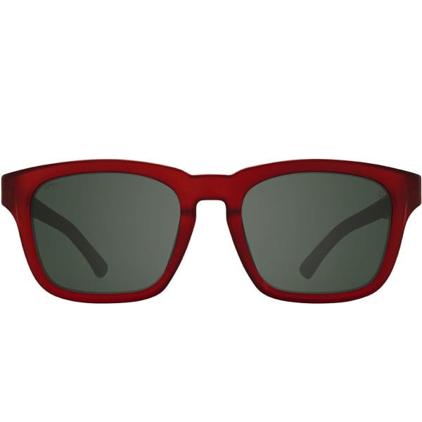 Lunette vélo SPY SAXONY MATTE TRANSLUCENT SIENNA RED/HAPPY GRAY GREEN