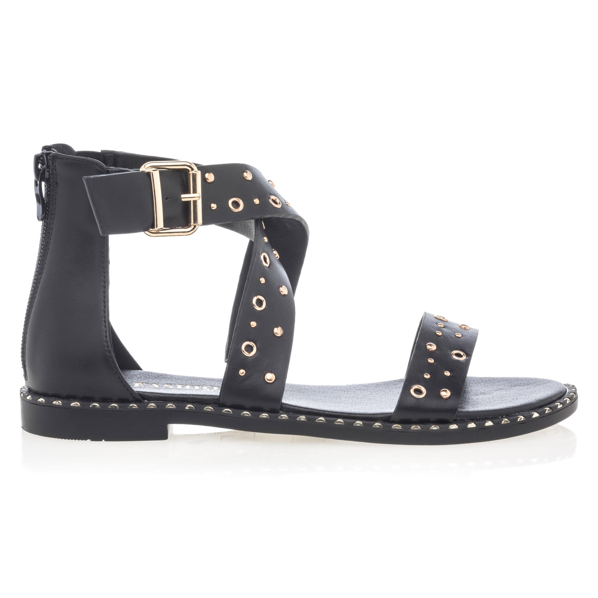 Nu-pieds Femme noir