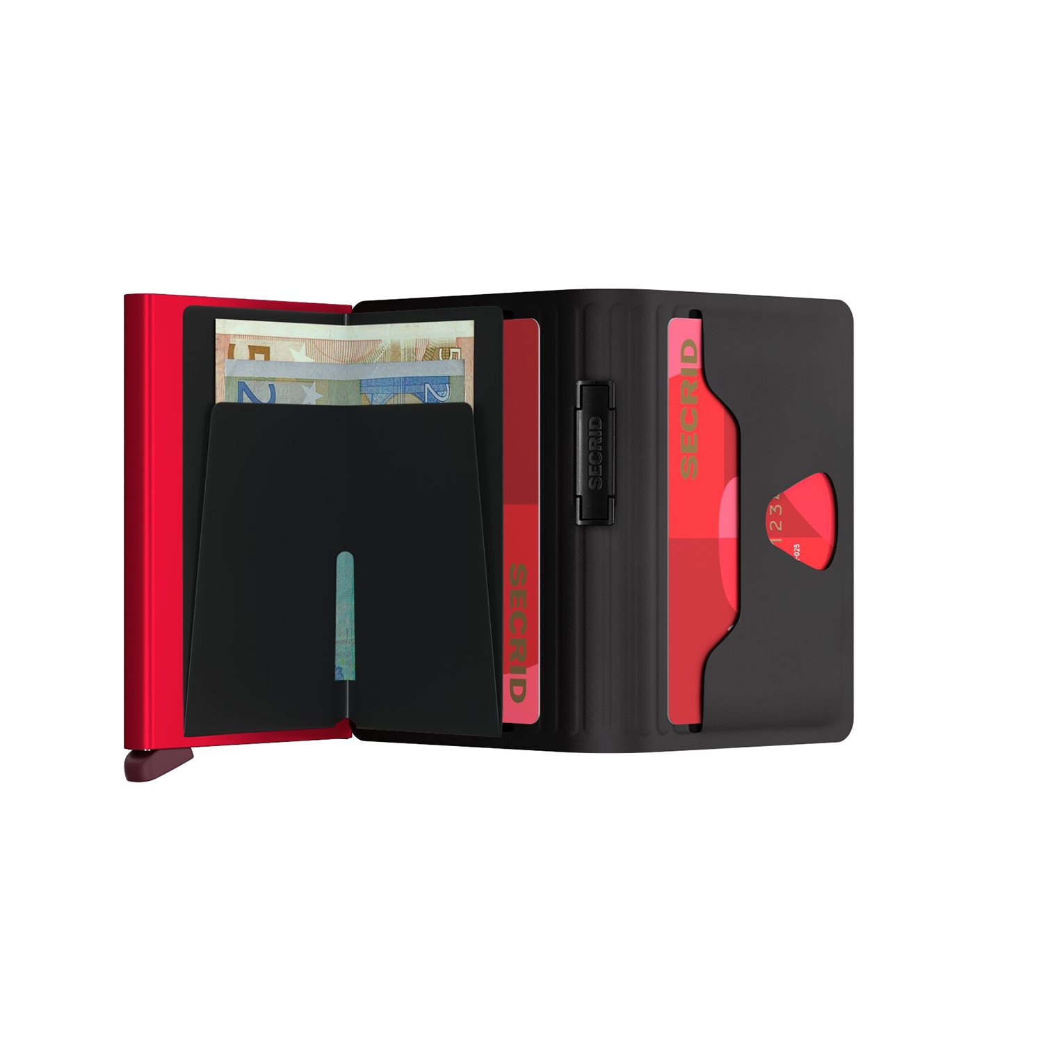 Secrid x Sheltersuit Bandwallet TPU black-red