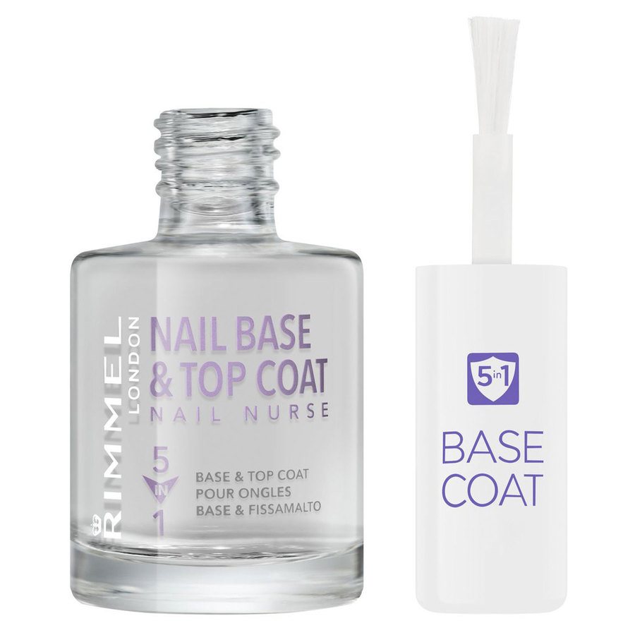 Rimmel London 5In1 Nail Nurse Base And Top Coat 12ml