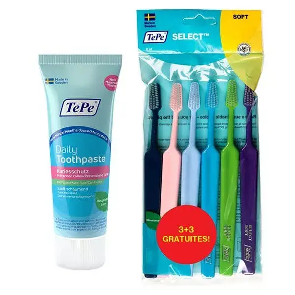 Kit de Higiene Oral para Adultos Tepe 1