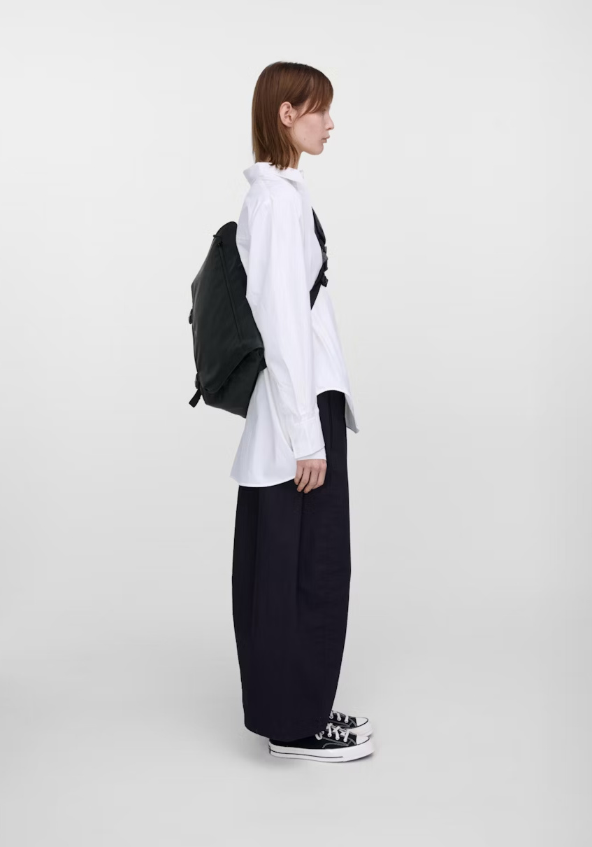 Sandqvist Schultertasche Stream Messenger Black