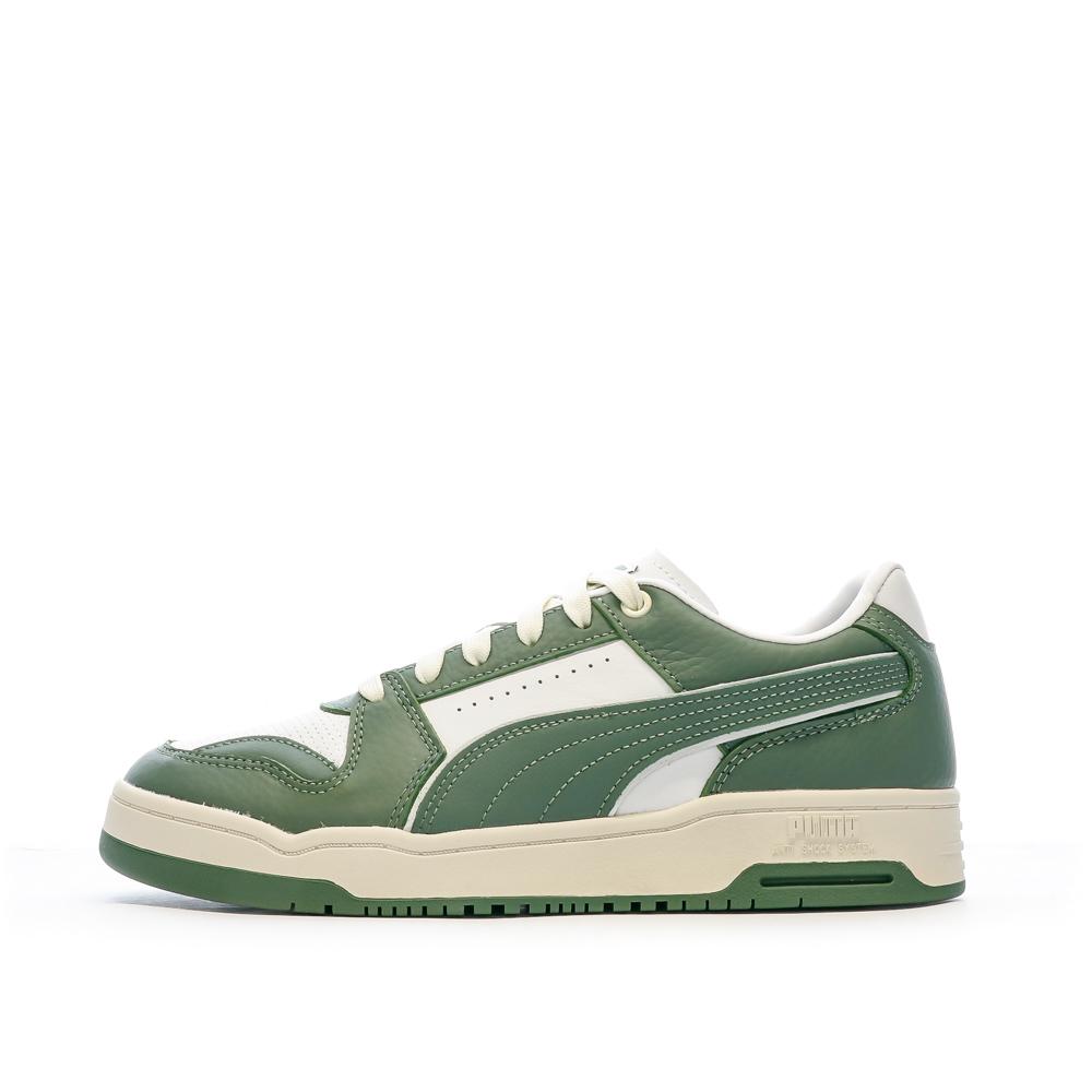 Puma Baskets Vert/Blanc Homme Puma Vintage 394693