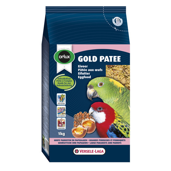 Pâtée aux œufs pour grandes perruches et perroquets - 1 kg