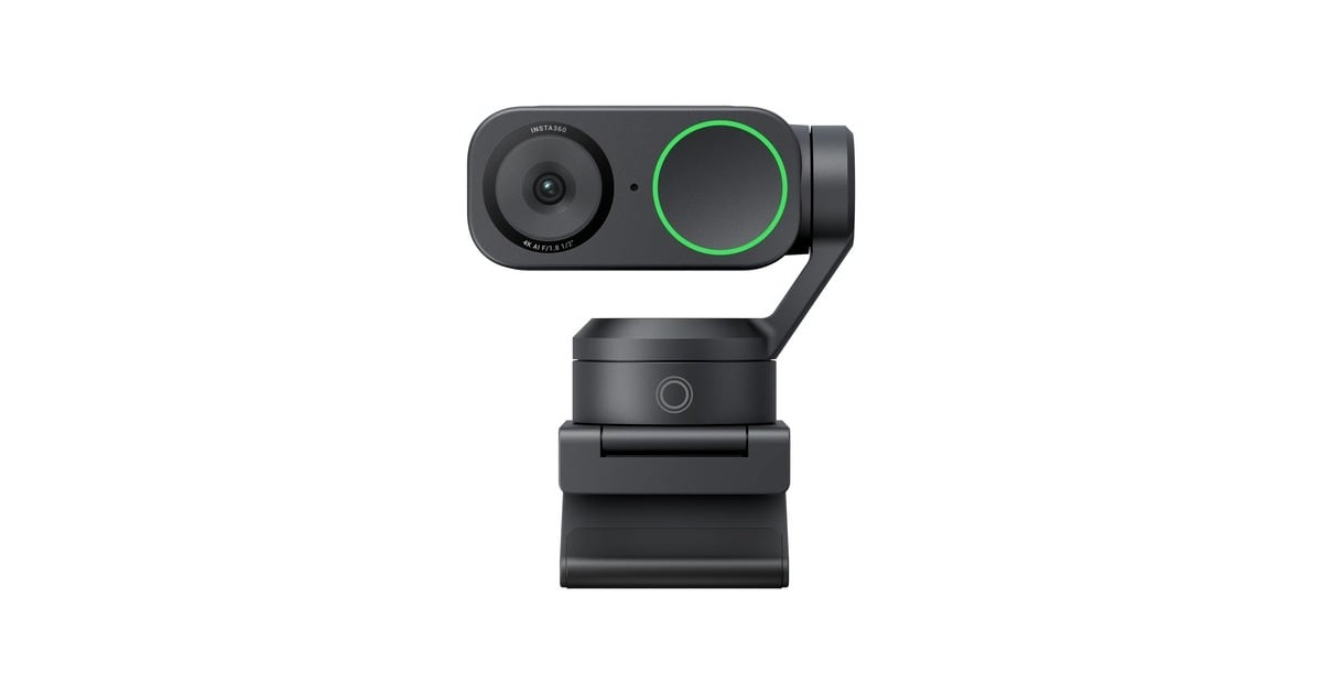 Insta360Link 2 webcam  (Zwart)