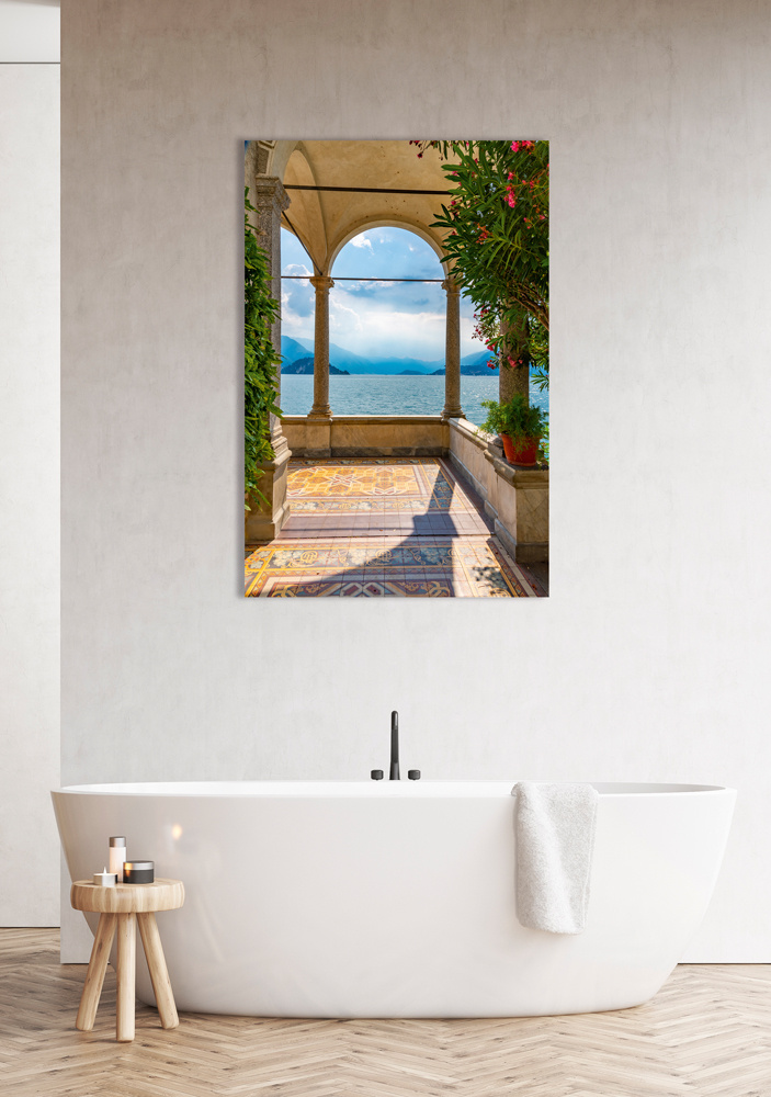 Akustikbild FENSTER AUSSICHT 80x120cm, 7kg