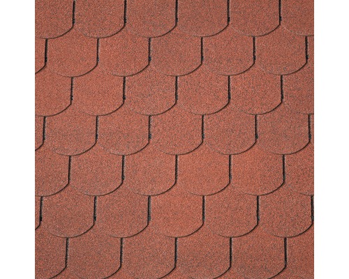 PRECIT beverstaart shingles, baksteenrood, pak = 2 m²