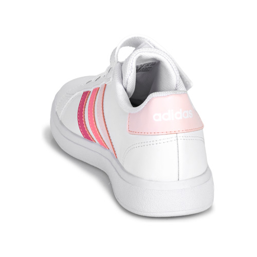 Adidas Sportswear - GRAND COURT 2.0 EL K - Blanc / Rose