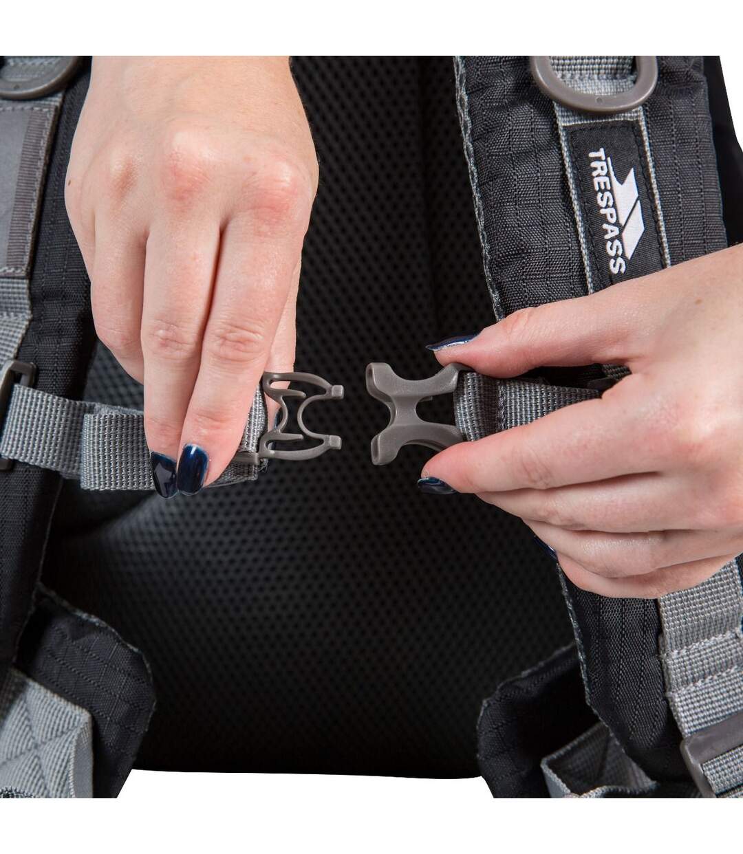 Trespass - Sac à dos de randonnée TREK (Gris foncé) (Taille unique) - UTTP363