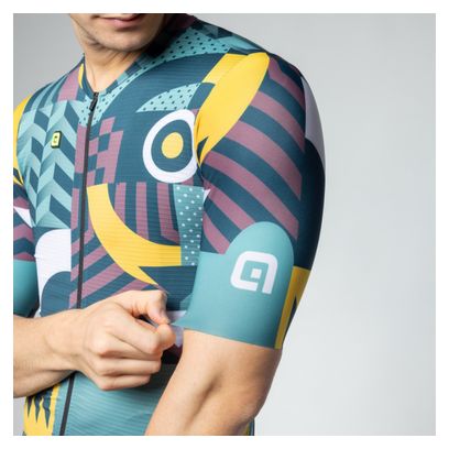 Maillot Manches Courtes Alé Games Multicolor