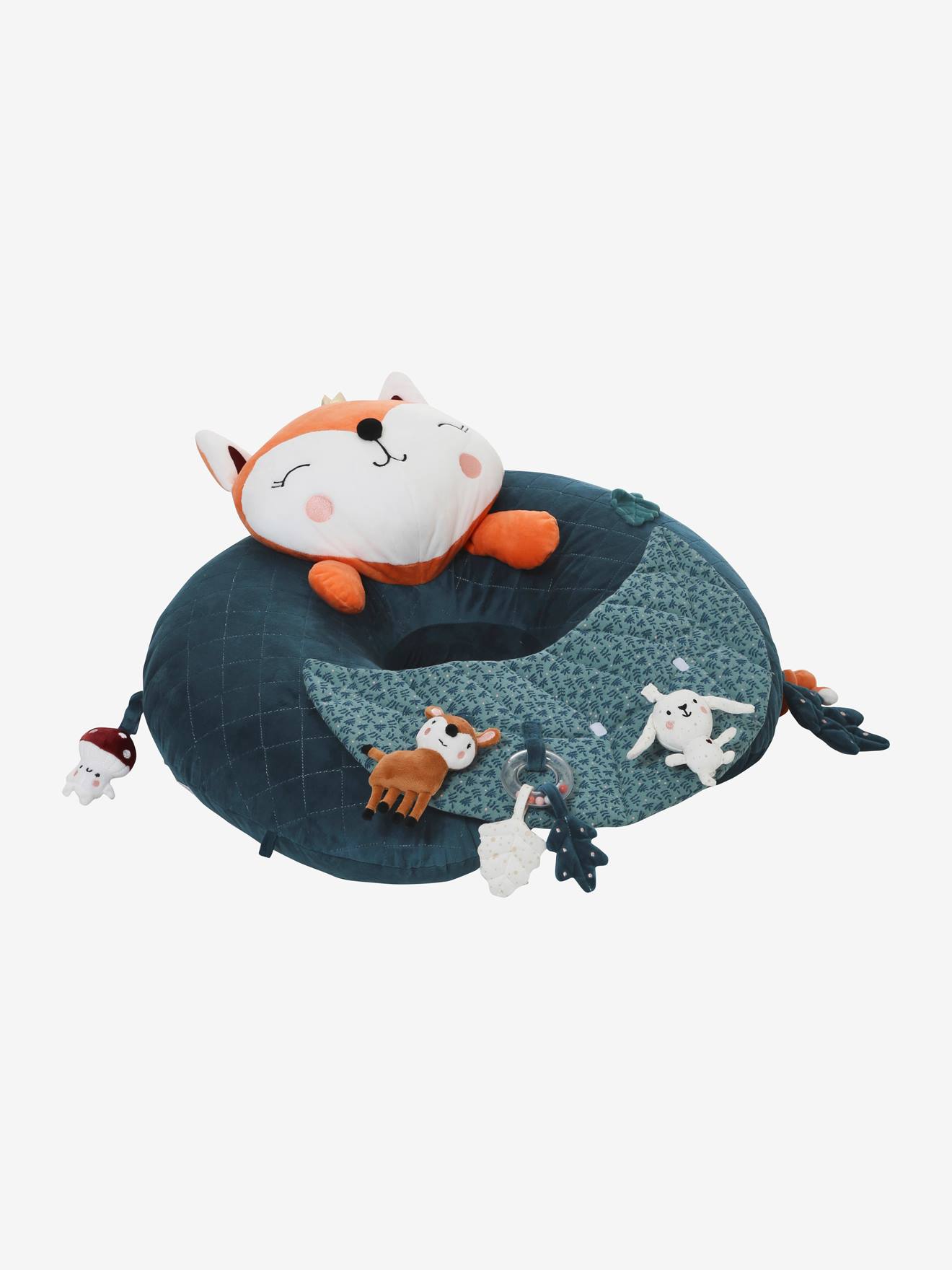 Almofada de Descoberta para Bebês Amigos da Floresta