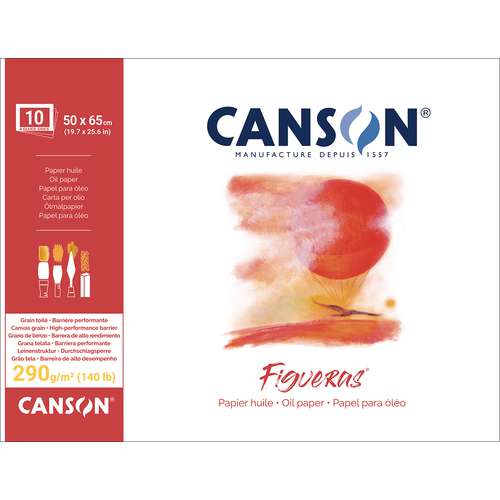 CANSON® Figueras® Öl/Acrylblock, rundum geleimt