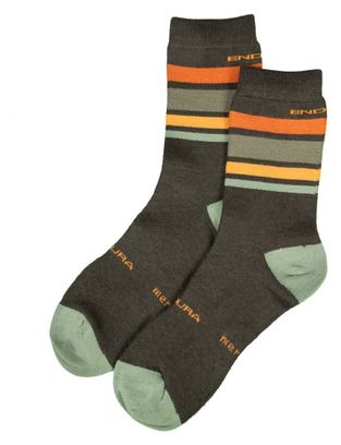 Chaussette Endura Baabaa Stripe Vert