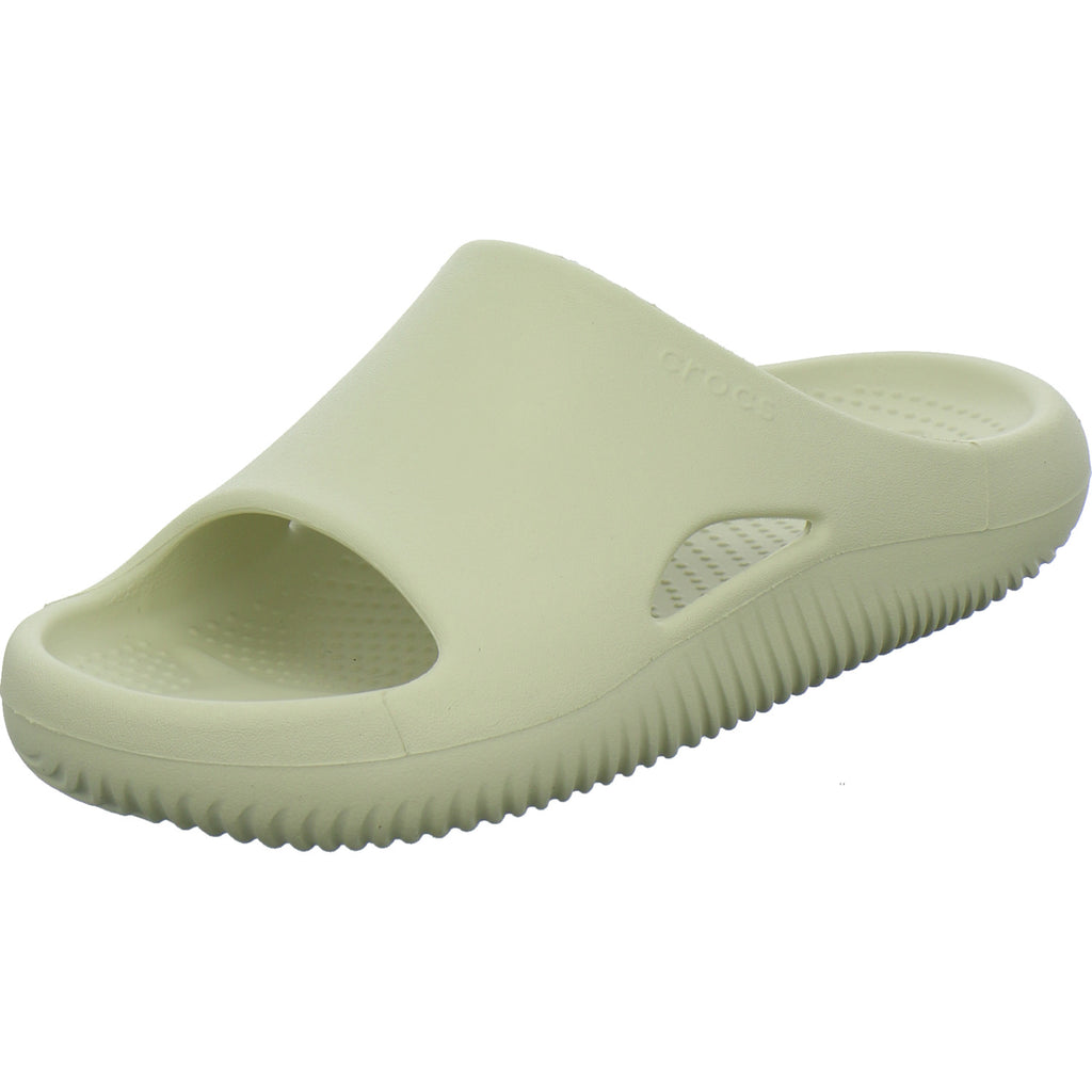Crocs Pantoletten Damen Mellow Slide Beige