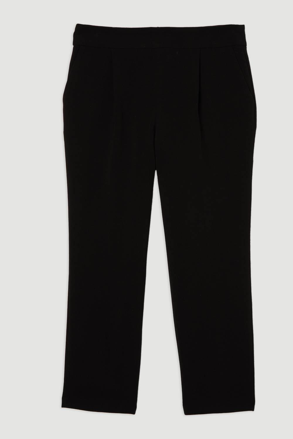 KarenMillen Pantalon Taille Haute Ajusté Jambe Slim Essential Stretch Compact Tall