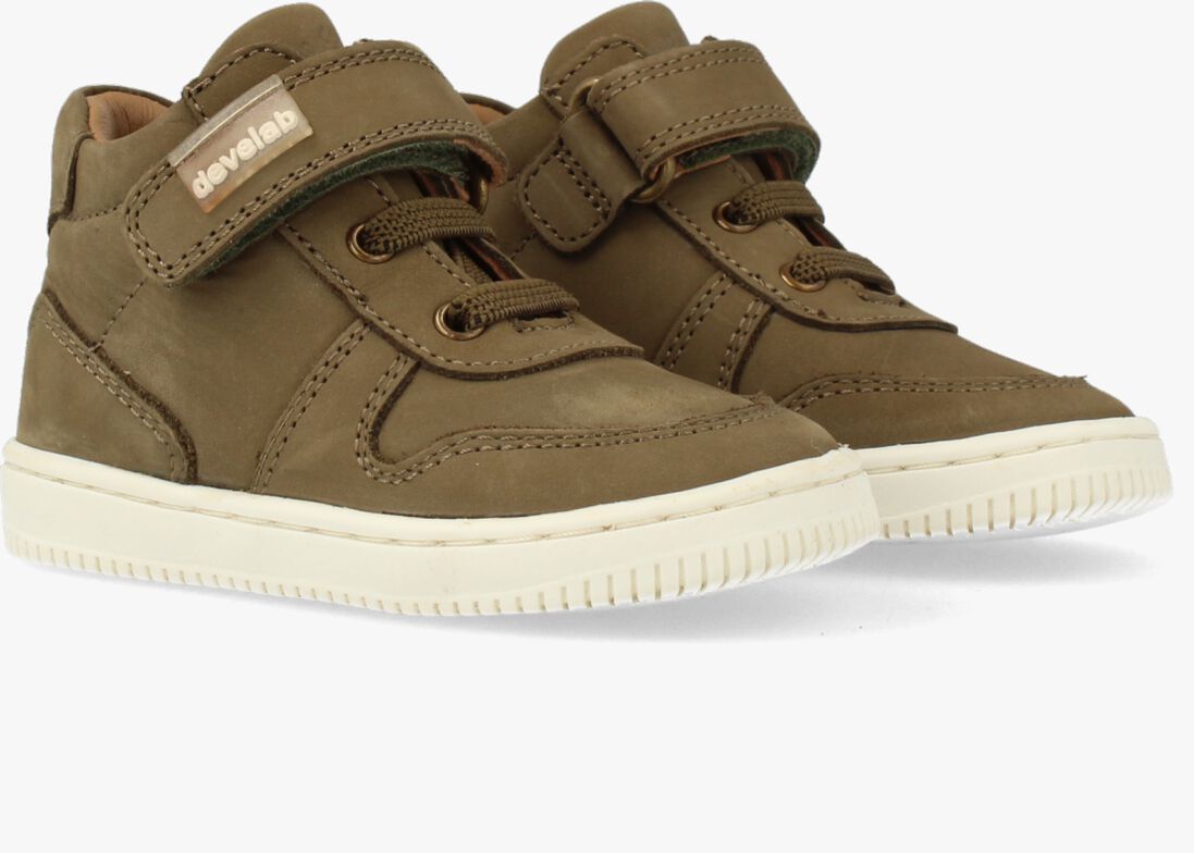 DEVELAB groene develab hoge sneaker 44331