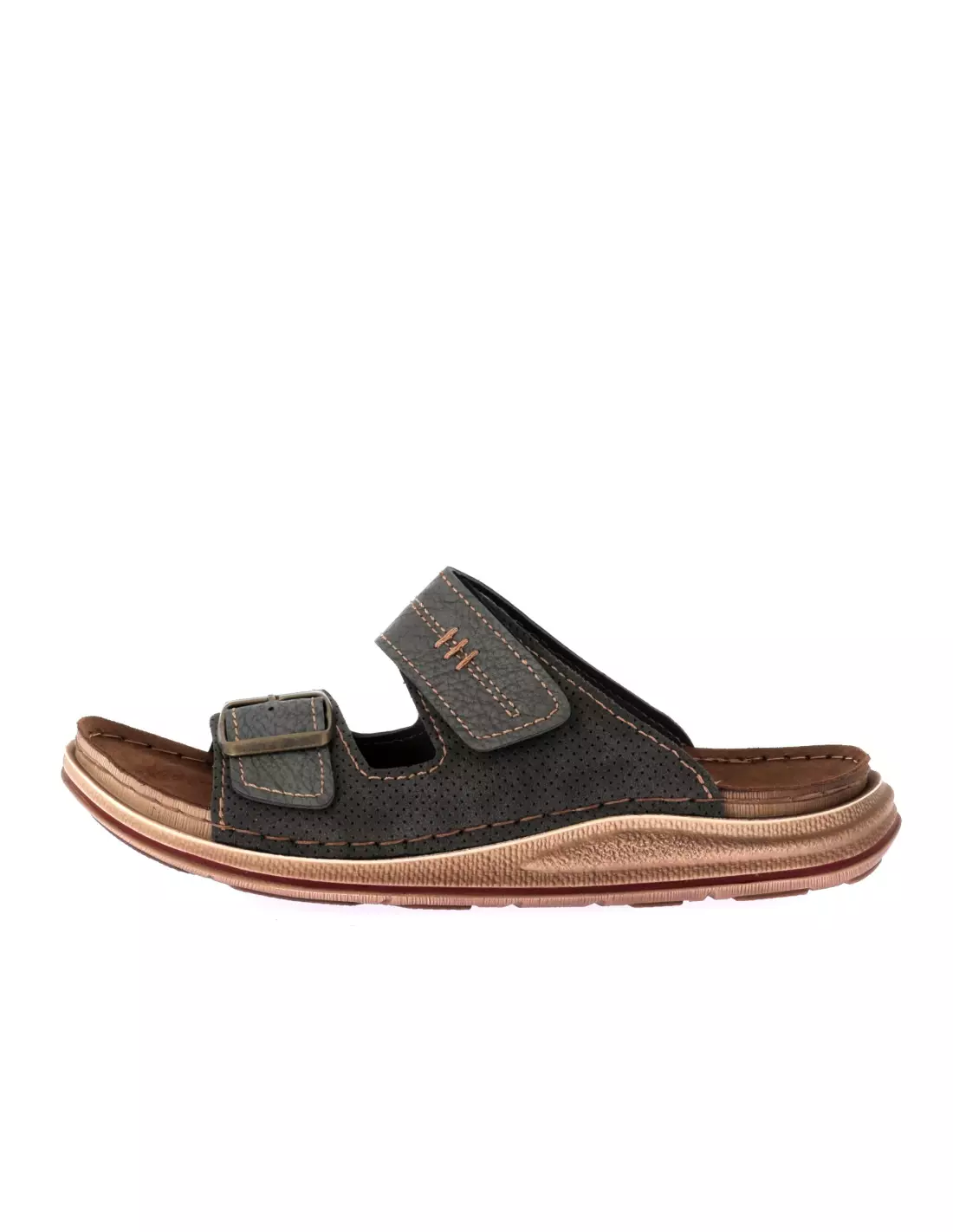 INBLU VET0031X - Sandales, mules & nu-pieds 025GRIGIO