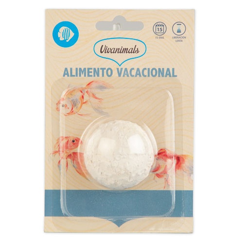 Bloco de alimento para peixes Vivanimals Holiday