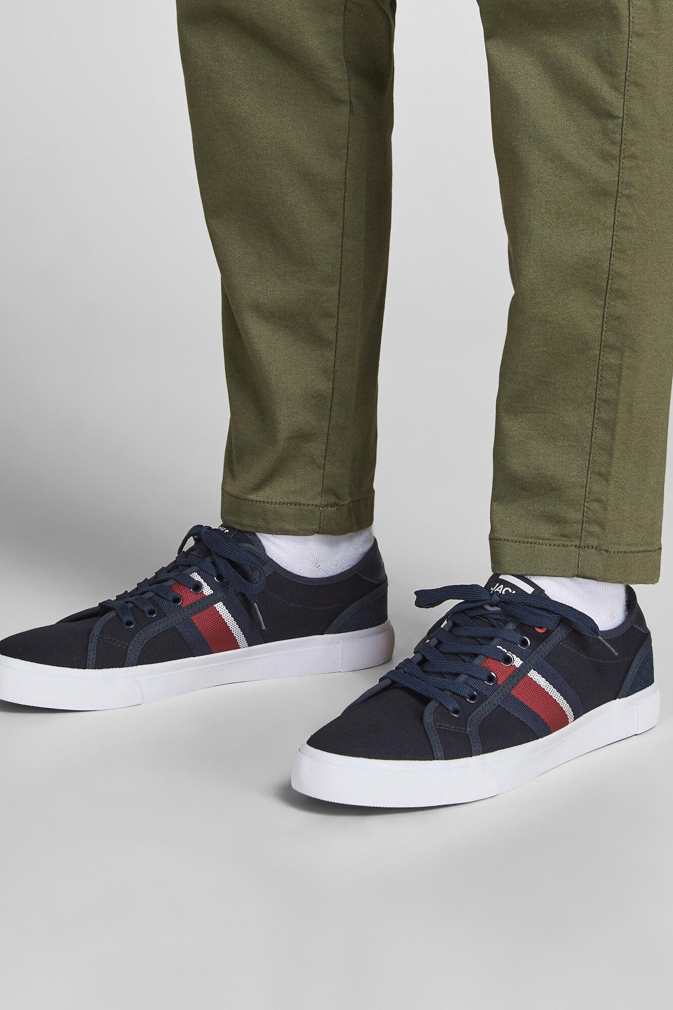 Zapatillas faixass - azul marinho