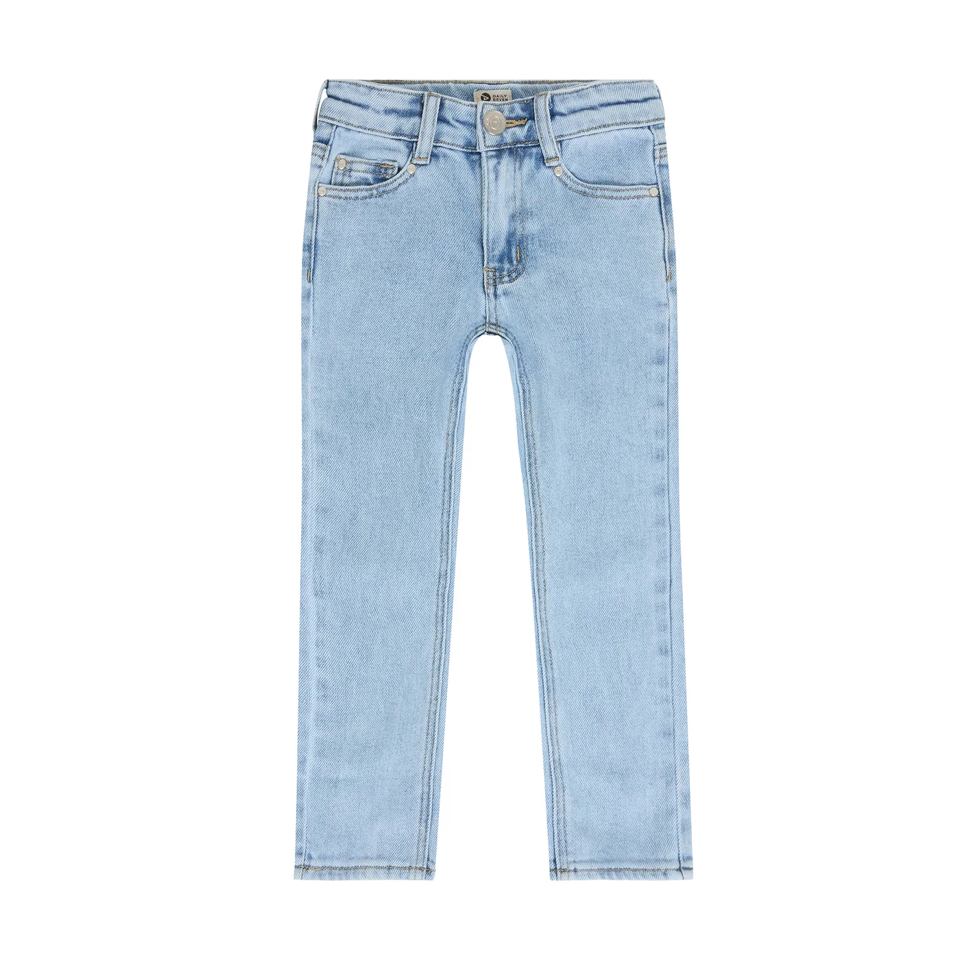 Daily7 Daily7 denim straight fit light blue denim