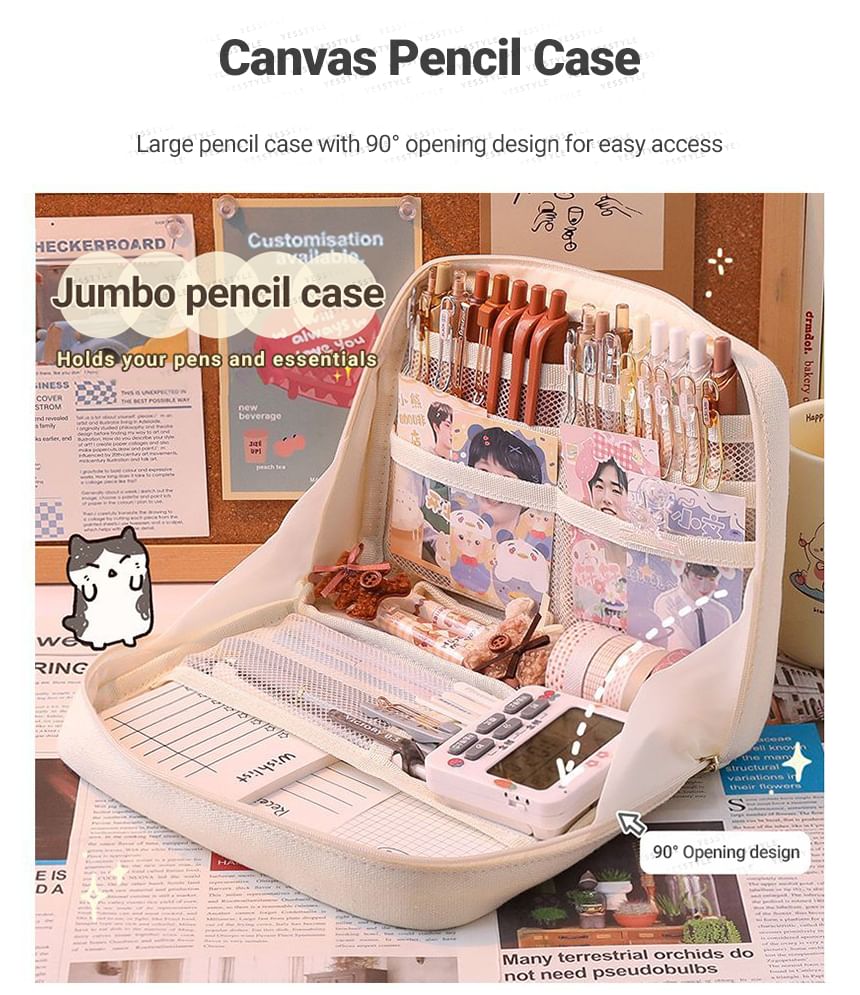 Candy Lemon - Canvas Etui