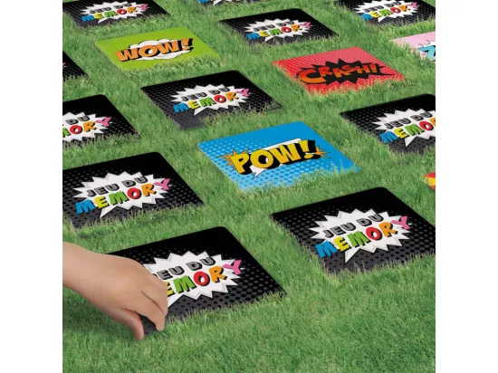 Jeu du memory géant de 30 cartes - Multicolore - Jeux de société en famille